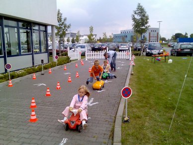 Bobbycar Rennen