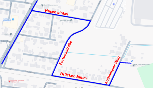 Karte für Anfahrt